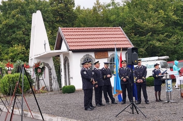 Obilježena 31. godišnjica pogibije četvorice policijskih službenika u Žutoj Lokvi