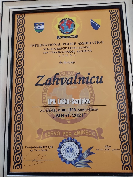 Prvi međunarodni susret IPA USK Bihać 