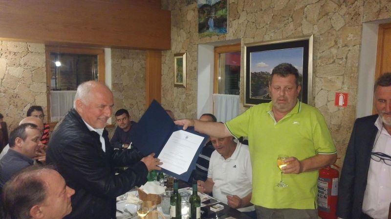 Željku Oreškoviću"Macoli" uručena iskaznica počasnog člana 