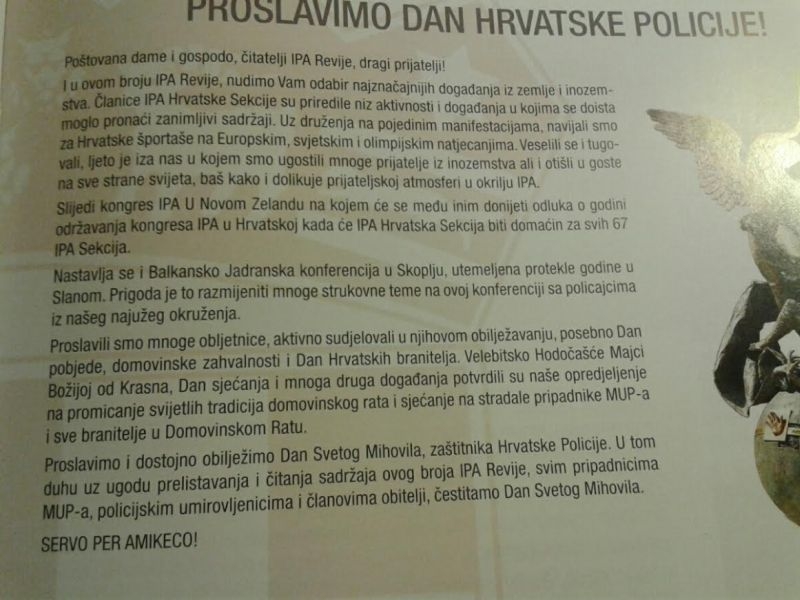 Novi broj - IPA REVIJA , br.32, rujan 2016. 