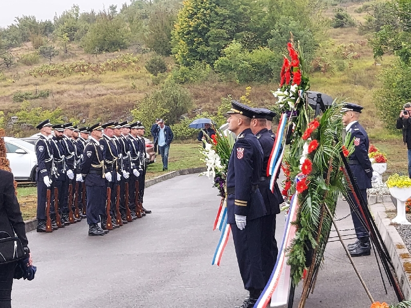 Obilježena 31. godišnjica pogibije četvorice policijskih službenika u Žutoj Lokvi
