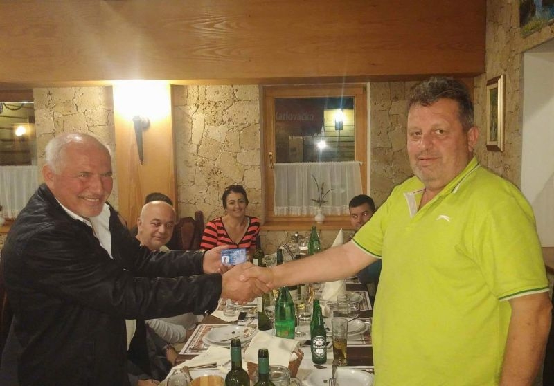 Željku Oreškoviću"Macoli" uručena iskaznica počasnog člana 